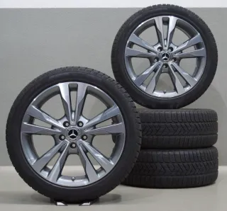 Mercedes-Benz C-Klasse W205 I S205 18 Zoll Winterkompletträder - Bild 1