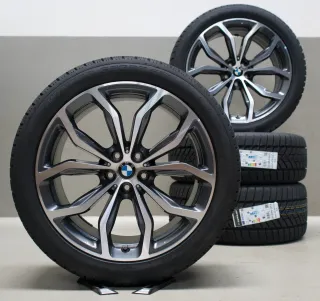 Original BMW X3 G01 I X4 G02 20 Zoll Winterradsatz I 695 - Bild 1
