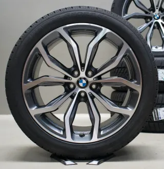 Original BMW X3 G01 I X4 G02 20 Zoll Winterradsatz I 695 - Bild 2