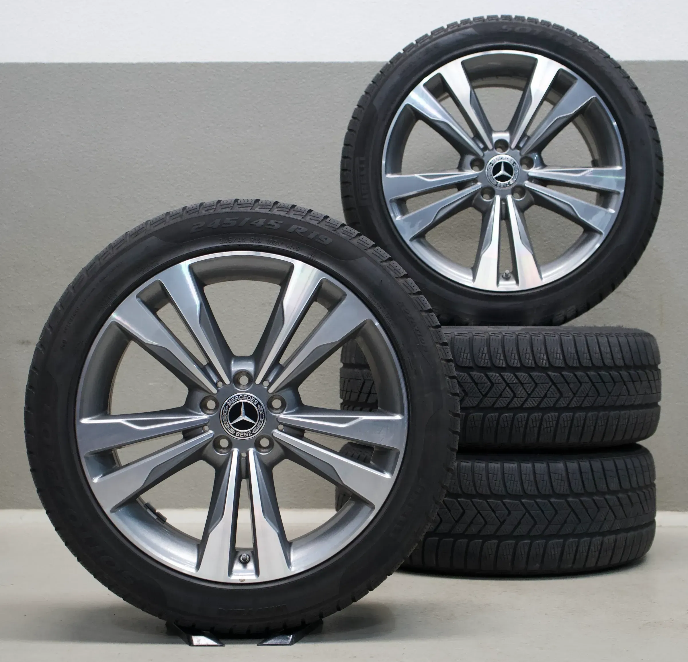 Mercedes-Benz S-Klasse W222 I V222 19 Zoll Winterkompletträder - Bild 1