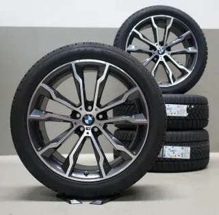 Original BMW X3 G01 I X4 G02 20 Zoll Winterradsatz I M699 - Bild 1